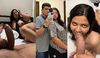 Chubby Indian Babe Blowjob – Painful Fucking Moaning