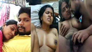 Dusky Tamil Girl Hairy Pussy Fucking Full Session